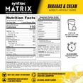 thumbnail image 6 of Syntrax Matrix Sustained-Release Whey Protein Blend, Bananas and Cream, 2 lb., 6 of 6