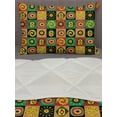 thumbnail image 3 of African Comforter & Sham Bedding Set, Abstract Design with Trippy Shapes Culture Hieroglyph Print, 3 pcs Duvet Set Microfiber Filling Quilt, 5 Sizes, Multicolor, by Ambesonne, 3 of 4