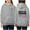 Gray, variant on Odeerbi Kids Boys Girls Hoodies Fall Winter Pullover Hooded Sweatshirts Children's Long Sleeve Pattern Sweatshirt Round Neck Top Kids Clothes Black