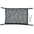 thumbnail image 1 of Cargo Net for Car Interior Roof Storage - Car Ceiling Net Pocket Overhead Top Bag Hanging Sundries Mesh Organizer with Drawstring, 1 of 9
