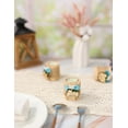 thumbnail image 5 of Fzchyzoar Wooden Candle Holders (Set of 10), Baby Shower Favors, Boy Christening Favors, Baby Christening Party Favors for Guests.(Light brown-blue) Light Brown-blue Light Brown-, 5 of 8