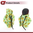 thumbnail image 4 of Unique Bargains Automotive Manual Gear Shift Knob Cover Green Polyester Fruit Hoodie Style, 4 of 7