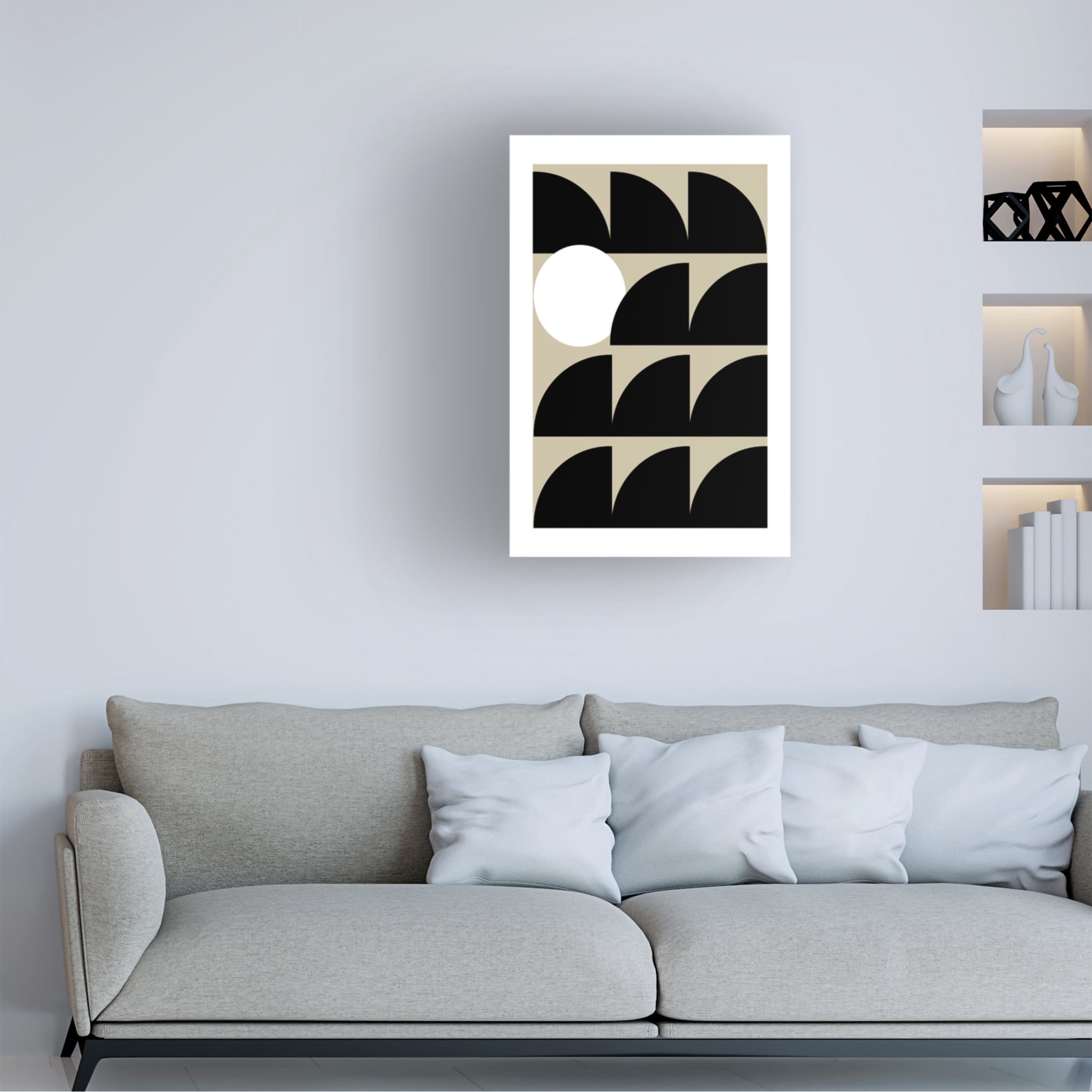 Trademark Fine Art Frances Collett  Surfers Sun Biscuit Canvas Wall Art