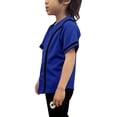 thumbnail image 2 of Lappel Kids Baseball Button Down Jersey League Sports Team Uniforms Size 12 Month to 10 Years Short Sleeve Athletic Sports Tee Shirts Made in USA, 2 of 4