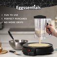 thumbnail image 2 of Dispensador de Masa para Panqueques Eggssentials con Mango para Exprimir, Sin Desorden, 2 of 7