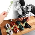 thumbnail image 1 of Data Organizer 2026 Upgraded Version Silicone Ties Reusable Management Organizer Purpose Elastic Rope Organizer For Fixing And Bundling Wires, 1 of 4