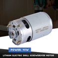 thumbnail image 5 of Motor de CC RS550 18 V y 19500 RPM con 11 Dientes Dos Velocidades Caja Engranajes Alto Par para Taladro/Destornillador EléCtrico, 5 of 5