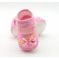 thumbnail image 3 of MAGAZINE Girl Lace Shoes Toddler Prewalker Anti-Slip First Walker Simple Baby Shoes 3~12 Month, 3 of 6