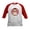 Red/White, variant on CafePress - Graduation Owl Baseball Jersey - Kids Cotton Baseball Jersey, 3/4 Sleeve Shirt