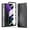 Black, variant on MonsDirect for 7.6 inch Samsung Galaxy Z Fold 2 5G 2020 Case, Mechainical Gear Clear Plating Frame Hard PC Back Shell With Screen Protector, Slim Folding Hinge Protection for Galaxy Z Fold 2, Black