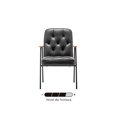 thumbnail image 1 of Silla con brazo Isebel - Gris oscuro WEIK Isebel, 1 of 8
