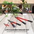 thumbnail image 4 of Outsunny 3 Pcs Pruning Shears Set, Heavy Duty Pruners for Gardening, 4 of 10