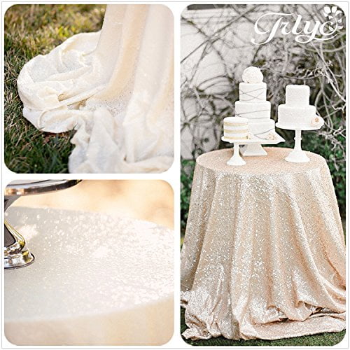 90 Sparkly Ivory Sequin Tablecloth Round Table Cloths Linens For Wedding Canada - 90 Round Ivory Lace Tablecloth 90 Sparkly Ivory Sequin Tablecloth Round Table Cloths Linens For Wedding Canada - 90 Round Ivory Lace Tablecloth