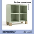 thumbnail image 5 of Storkcraft California Cube Organizer Children's Bookcase, Sage with Driftwood, 5 of 11