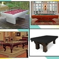 thumbnail image 2 of Covers & All Pool Table Cover, Made of 18 Oz Cover Tuff, Waterproof, Ideal for Extreme Weather (124" W x 72" D x 8" H, Black), 2 of 6