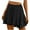 Black, variant on Kaemgyyd Flowy Shorts for Women Cute Boho Ruffle Tiered Beach Vaction Shorts Trendy Drawstring High Waist Mini Shorts