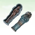 thumbnail image 2 of 1PCS Scary Skeleton Specter Resin Ghost Shape Egyptian Mummy Halloween Decor Accessory, 2 of 5
