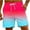 Hot Pink, variant on Iyufng Mens Shorts with Pockets,Men's Shorts Drawstring,Men's Special Print Beach Casual Trouser Shorts Pants