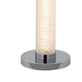 thumbnail image 3 of Column Style Floor Lamp with Sandrock Acrylic Tube, Clear- Saltoro Sherpi, 3 of 5