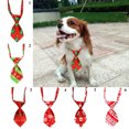 thumbnail image 2 of Cravate de Noël pour Animaux de Compagnie Ajustable Mignonne Imprimée Dessin Animé Collier pour Animaux de Compagnie, 2 of 10