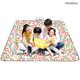 thumbnail image 4 of Greeniant Colchoneta de Picnic impermeable plegable para exteriores a cuadros rojos y blancos, almohadilla gruesa de moda, transpirable, suave, portátil, carpas chihuahua 150*300cm Greeniant OD001135-08, 4 of 6