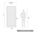 thumbnail image 4 of Golden Lighting 3167-FM15 PW Colson Flush Mount Ceiling Light, Pewter, 4 of 4