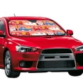 thumbnail image 2 of Kdxio Cartoon with Traffic Elements Print Front Windshield Sun Shade,Folding Auto Sunshade for Car Truck SUV-Medium, 2 of 7
