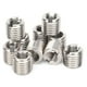 thumbnail image 1 of Insertos de rosca Ticfox 10 piezas Acero inoxidable 303, 1 of 12