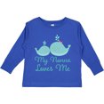 thumbnail image 3 of Inktastic My Nonna Loves Me Boys or Girls Long Sleeve Toddler T-Shirt, 3 of 5