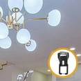 thumbnail image 2 of Shisuyan 10pcs Downlight Panel Lamp Spring Clip Universal Lamp Clip Light Emitting Diode Recessed Lighting Accessories for Ceiling Lamp, 2 of 9