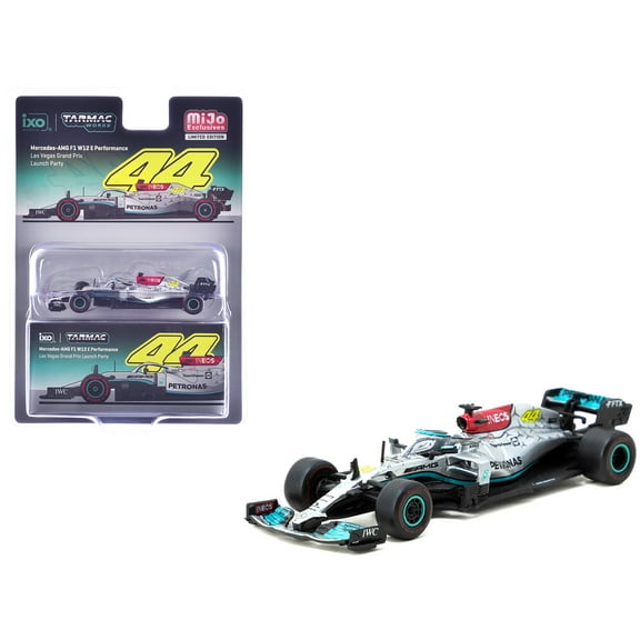 Mercedes-AMG F1 W12 E Performance Formula One F1 "Las Vegas Grand Prix Launch Party" "Global64" Series 1/64 Diecast Model Car by Tarmac Works
