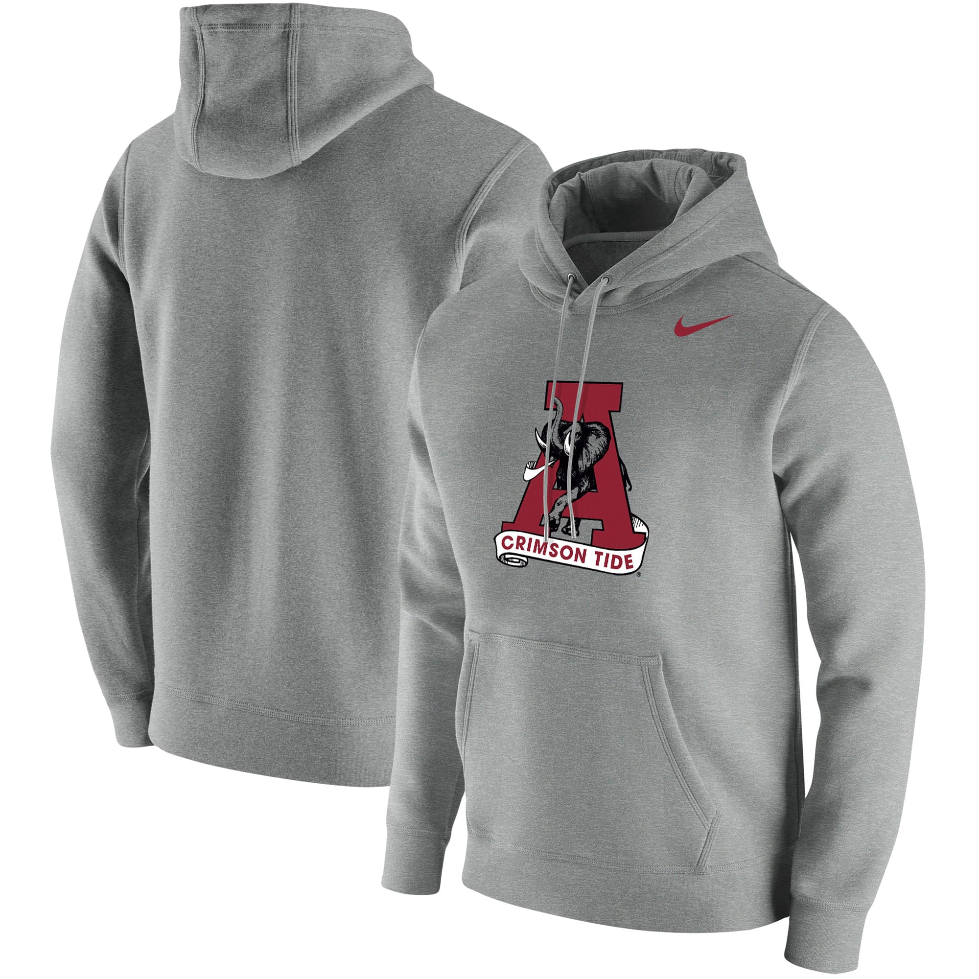 grey nike alabama hoodie