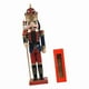 thumbnail image 5 of Figura de cascanueces, decoración navideña, artículo de colección, cascanueces navideño, adorno para sala de estar, fiesta, repisa de, 5 of 9