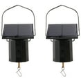 thumbnail image 1 of Solar Hanging Display Motor Rotating Small Motor Solar Energy Wind Spinner Motor Multi-Purposes Rotatable Hook 2Pcs, 1 of 8
