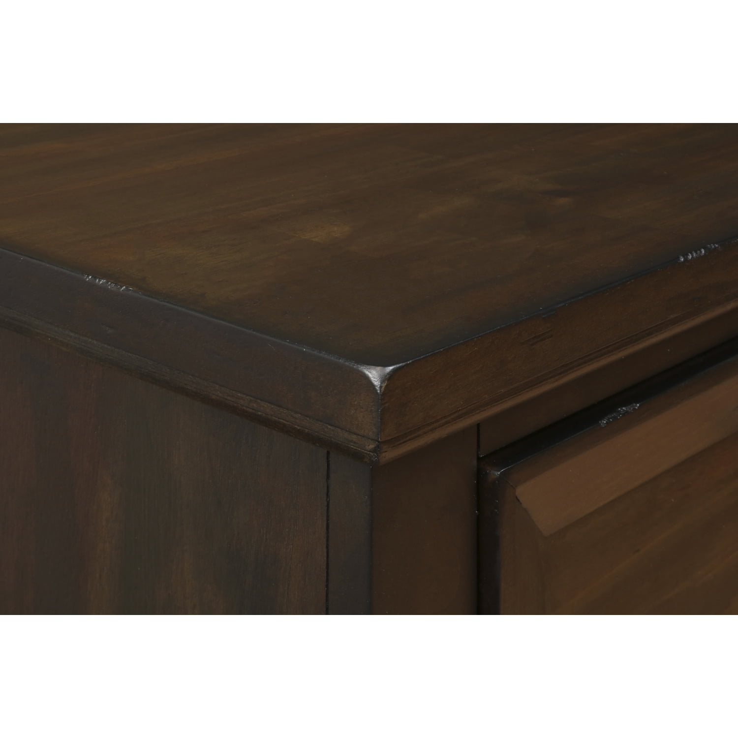 New Classic Furniture Sevilla 2-Drawer Wood Nightstand in Walnut