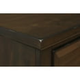 thumbnail image 5 of New Classic Furniture Sevilla 2-Drawer Wood Nightstand in Walnut, 5 of 9