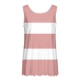 thumbnail image 5 of Liquidation Staron Débardeurs pour Femmes Décontractés Doux Printemps Été Tendance Basiques Coupe Ample Hauts Sans Manches Col Rond Chemises Hauts, 5 of 5