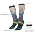 thumbnail image 4 of Fotbe Pond Cute Axolotl Calcetas Divertidas Estampadas para Hombre y Mujer, Calcetas de Algodón hasta la Rodilla para Caminar, Correr, Enfermería y Embarazo, 4 of 6