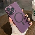 thumbnail image 3 of Ultra Thin Matte Transparent For Magsafe Magnetic Case For iPhone 14 13 11 12 15 Pro Max Plus Frosted Hard Full Protection Cover, 3 of 5