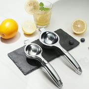Zinc Alloy Manual Juicer Ergonomic Lemon Squeezer Multipurpose Hand Press Juicer for Home Restaurant Beverage Shop Bar