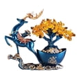thumbnail image 1 of Árbol de la fortuna con piedras preciosas, adornos de ciervo for atraer la riqueza, decoración Feng Shui for el hogar, 1 of 3