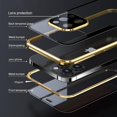 thumbnail image 3 of Étui Protecteur d'Écran pour iPhone 13 IBAOLE Couverture Magnétique Double Face Trempée IBAOLE avec Protecteur d'Objectif de Caméra - Or Or iPhone 13, 3 of 7