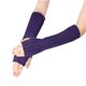 thumbnail image 2 of Guantes de invierno para mujer, de punto, cálidos, de medio dedo, abiertos, de poliéster, 2 of 3