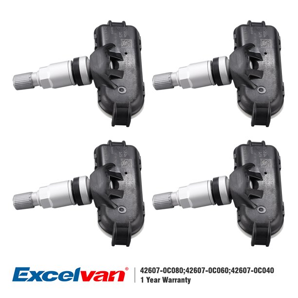 42607 0c080 Fits For Toyota Tundra Sequoia Set Of 4 Tpms Tire Pressure Sensor Walmart Com Walmart Com