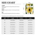 thumbnail image 3 of Gaeub Sunflowers Print Men's Short Pajama Pants, Sleep Shorts, Household Pants, Casual Pants with Pockets-Small, 3 of 6