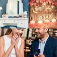 thumbnail image 5 of (Bleu) Boîte à Bagues en Velours avec Lumière LED pour Mariage, Proposition, 5 of 5