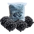 thumbnail image 5 of Charcoal Loofah Set - 4-Piece Bath Sponge 50g  for Deep Cleansing and Exfoliation - Natural Bamboo Charcoal Infused - Shower Essential Smooth & Healthy Skin - by MZA Body Store, 5 of 7