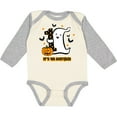 thumbnail image 3 of Inktastic Little Ghost 1st Birthday Boys or Girls Long Sleeve Baby Bodysuit, 3 of 5