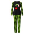 thumbnail image 3 of Pijamas navideños a juego Grinch - TKing Fashion 2024 Nuevos conjuntos de pijamas navideños familiares a juego Grinch, pijamas navideños navideños para parejas, adultos y niños, Mujer M, 3 of 5