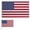 180cm, variant on American Flag and Heavy Duty Outdoor US Banner with Brass Grommets,Vibrant Stars and Stripes for Home Porch Decor,Fade Resistant Polyester Material for Patriotic Party or Street Display